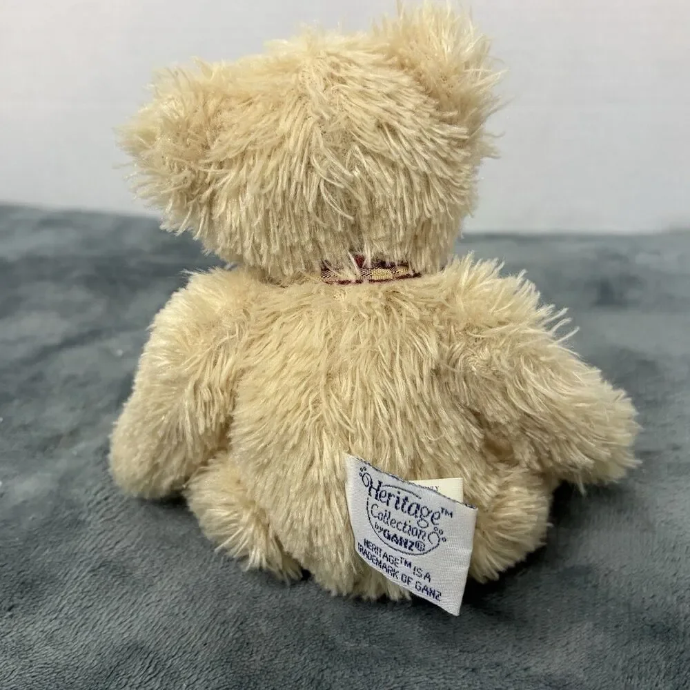 Vintage Ganz Teddy Bear Plush Bean Bottom 